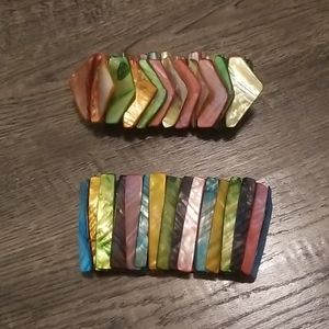 Multi-colored bracelets